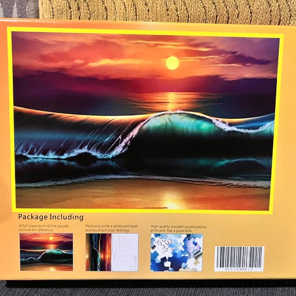 Tranquil Series - Island Sunset 1000 Piece Puzzle - Picture 2 of 2